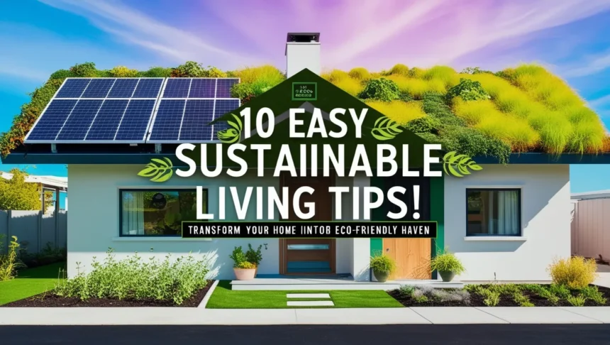 10 Easy Sustainable Living Tips