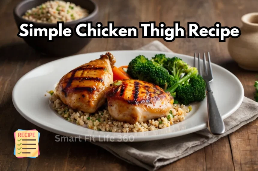 Simple Chicken Thigh Recipe for Meal Prep