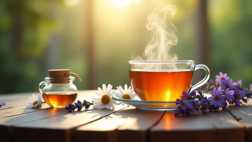 yogi honey lavender stress relief tea